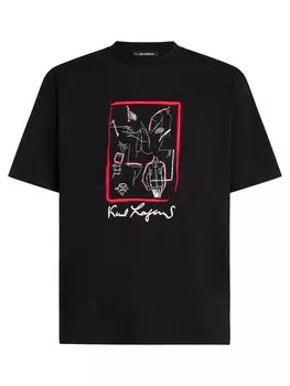 Рубашка Karl Lagerfeld Karl Series, черный