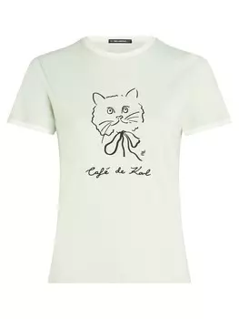 Рубашка Karl Lagerfeld KL x Jorge Parra, белый