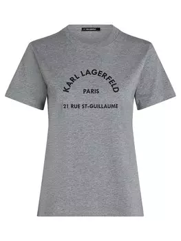 Рубашка Karl Lagerfeld RUE ST-GUILLAUME, серый