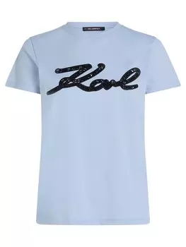 Рубашка Karl Lagerfeld, синий