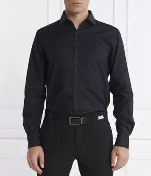 Рубашка Karl Lagerfeld Slim Fit, черный