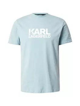 Рубашка Karl Lagerfeld, светло-синий