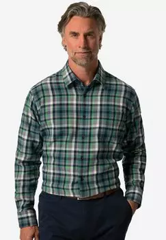 Рубашка KARO LANGARM KENTKRAGEN COMFORT FIT BOSTON PARK, синий