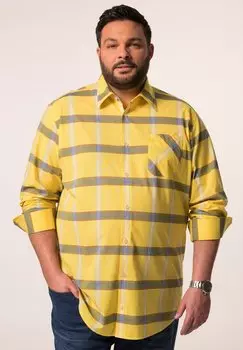 Рубашка KAROD LANGARM KENTKRAGEN COMFORT FIT Men Plus, желтый