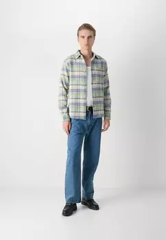 Рубашка KASH Les Deux, цвет Seashell/Vintage Green/Multi-Colour