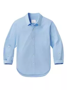 Рубашка Kayla с манжетами на пуговицах Citizens of Humanity, синий