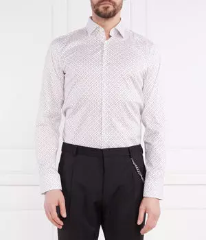 Рубашка Кенно Slim fit Hugo, белый