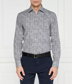Рубашка Кенно Slim fit Hugo, синий