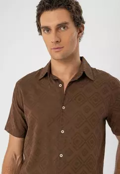 Рубашка KENT COLLAR Antioch, коричневый