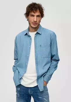 Рубашка KENTKRAGEN s.Oliver, цвет blau