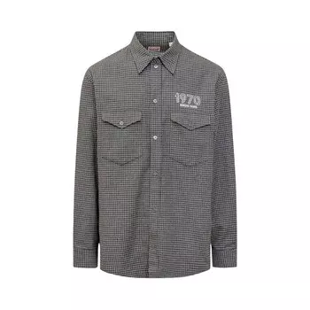 Рубашка Kenzo Archive 1970 Military Shirt, цвет Stone Grey