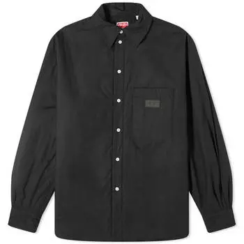 Рубашка Kenzo Padded Overshirt, черный