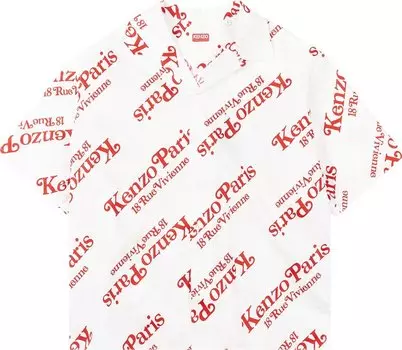 Рубашка Kenzo x Verdy Boxy 'Off White', кремовый