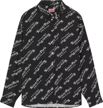 Рубашка Kenzo x Verdy Dropped-Shoulder 'Black', черный