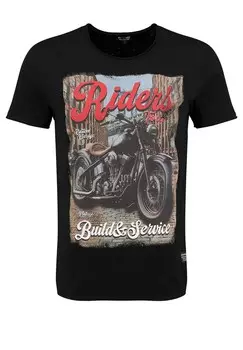 Рубашка Key Largo Tour, черный