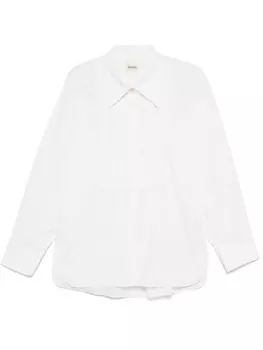 Рубашка KHAITE с защипами, белый