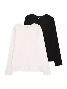 Рубашка KIDS ONLY, черный/белый