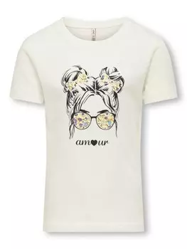 Рубашка KIDS ONLY KOGKita Sylvia, белый