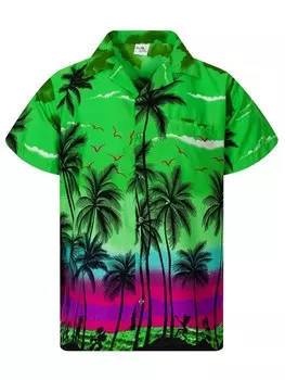 Рубашка King Kameha Beach, зеленый