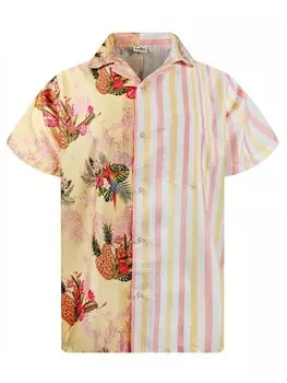 Рубашка King Kameha Stripes, желтый