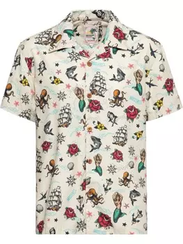 Рубашка King Kerosin, бежевый