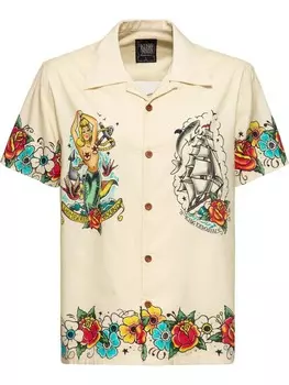 Рубашка King Kerosin, бежевый