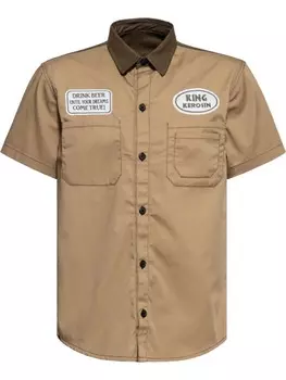 Рубашка King Kerosin, бежевый