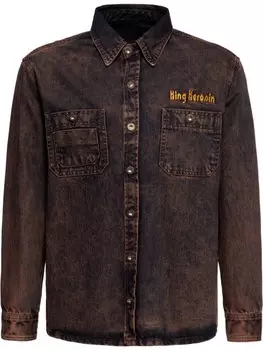 Рубашка King Kerosin, коричневый