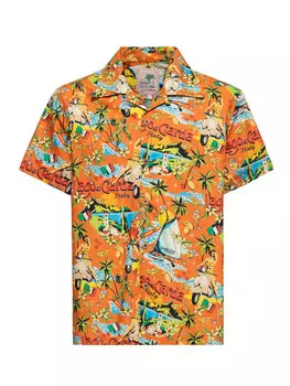 Рубашка King Kerosin, оранжевый