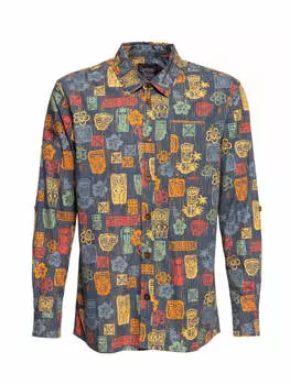 Рубашка King Kerosin, разноцветный