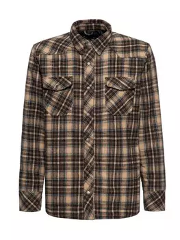 Рубашка King Kerosin Winterhemd, коричневый