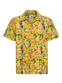 Рубашка King Kerosin, зеленый