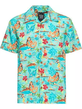 Рубашка King Kerosin, зеленый