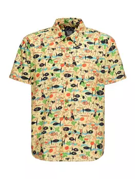 Рубашка King Kerosin, желтый