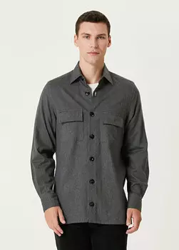 Рубашка Kiton, серый