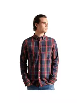 Рубашка классическая лондон Superdry, синий