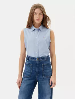 Рубашка классического кроя 211968896002 Polo Ralph Lauren, голубой