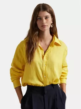 Рубашка классического кроя 211970730 Polo Ralph Lauren, желтый