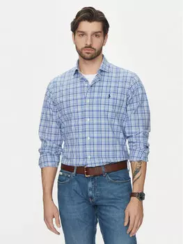 Рубашка классического кроя 710966474001 Polo Ralph Lauren, синий