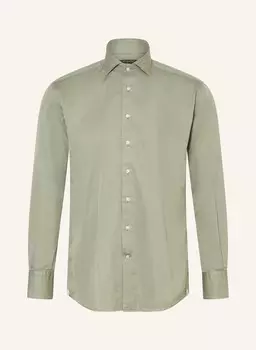 Рубашка классического кроя Artigiano, хаки