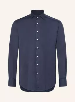 Рубашка классического кроя Artigiano, синий