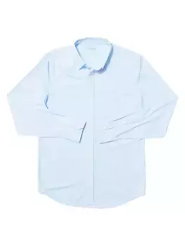 Рубашка классического кроя Commuter Rhone, цвет blue stripe