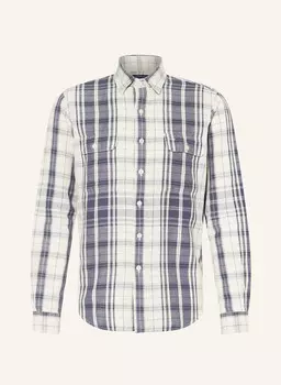 Рубашка классического кроя из льна Polo Ralph Lauren, бежевый