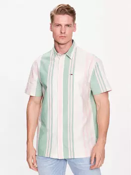Рубашка классического кроя Tommy Jeans, мультиколор