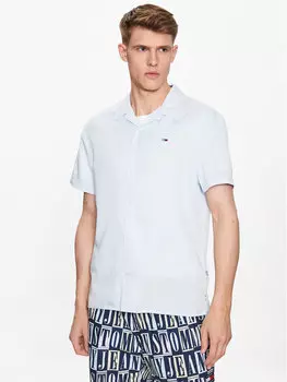 Рубашка классического кроя Tommy Jeans, синий
