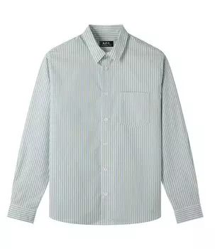 рубашка Клеман APC, зеленый