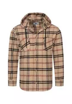 Рубашка клетчатая рубашка Rock Creek, бежевый