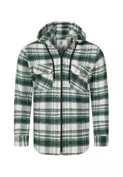 Рубашка клетчатая рубашка Rock Creek, зеленый