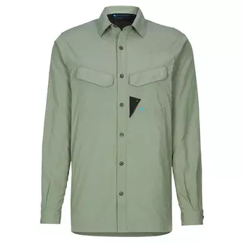 Рубашка Klttermusen, цвет Green Lake