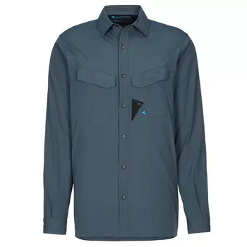 Рубашка Klttermusen, цвет Thistle Blue